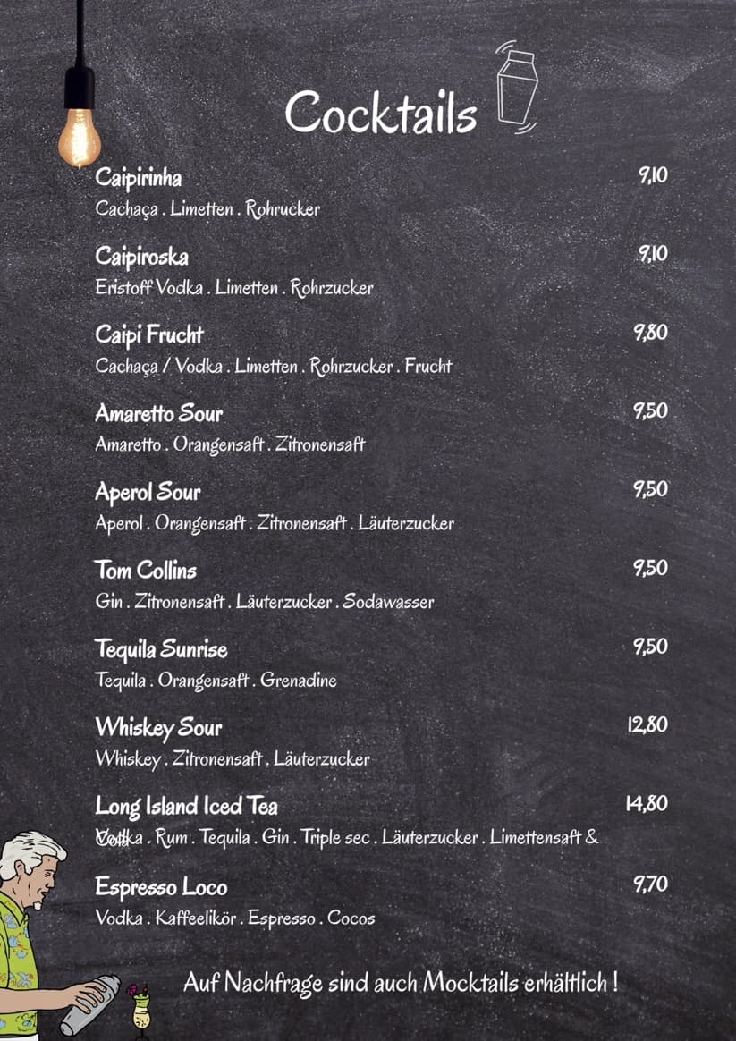 Getränkekarte Seite 11