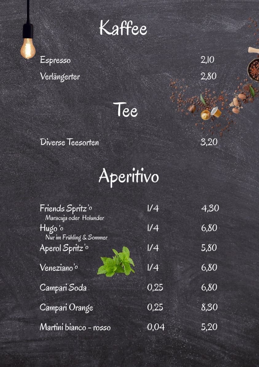 Getränkekarte Seite 3