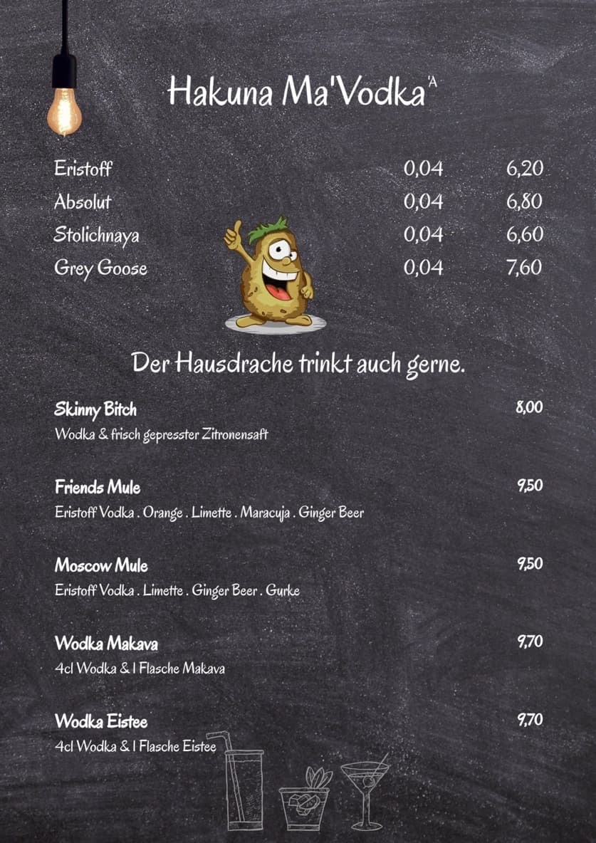 Getränkekarte Seite 7